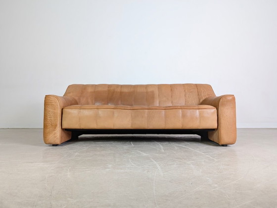 Image 1 of Divano originale de Sede DS44 a tre posti in pelle di bufalo