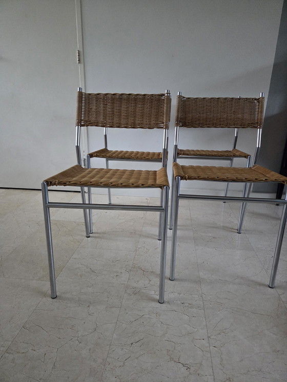 Image 1 of Vier eetkamerstoelen SE05 van Martin Visser