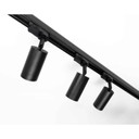 Zwarte Railverlichting set | 3 Meter | 6x GU10 Railspots | 3 -Fase Railsysteem