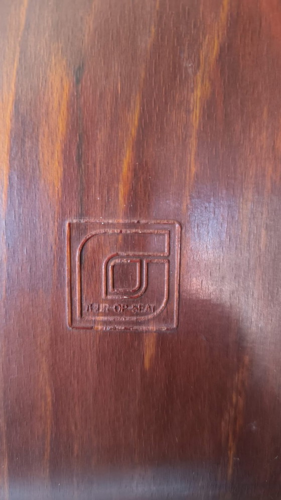 Image 1 of Ensemble de 5 chaises de salle à manger vintage Galvanitas S22 Pagholz