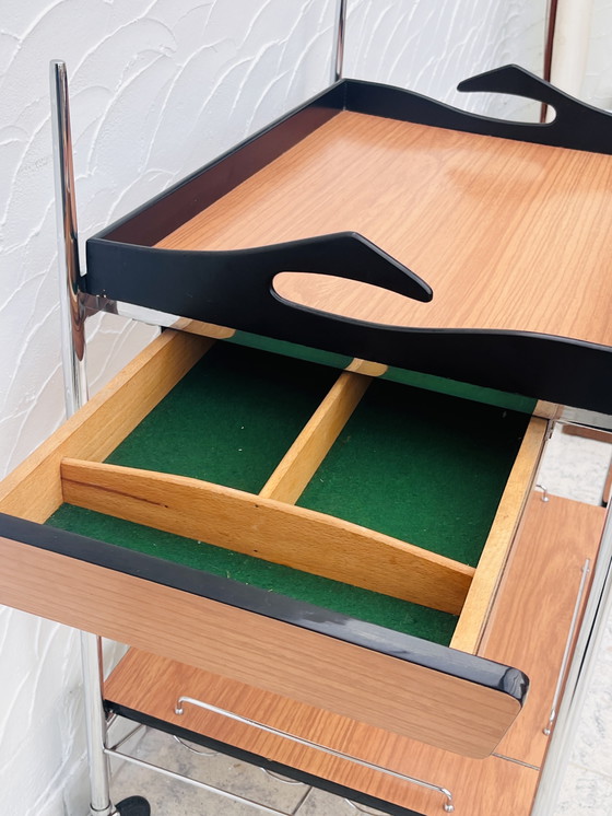 Image 1 of Italiaans design serveerwagen