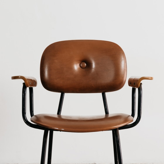 Image 1 of Marco Zanuso voor Poltronova jaren 70 vintage design fauteuil