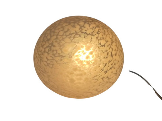 Image 1 of Optelma glass globe lamp - Murano - table lamp - Switzerland - 1970s