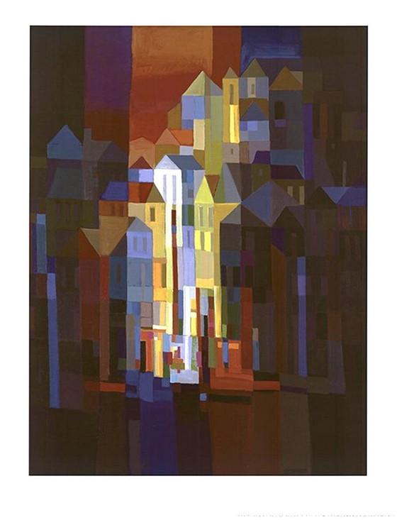 Image 1 of Ton Schulten ----Ciudad de noche