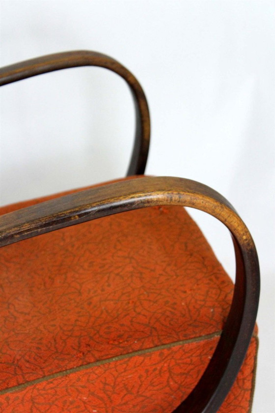 Image 1 of Fauteuils tchèques en bois courbé par Jindřich Halabala pour Up Závody, 1950s, Set de 2