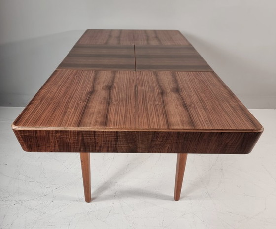 Image 1 of Mesa de comedor Art Déco en nogal, años 60