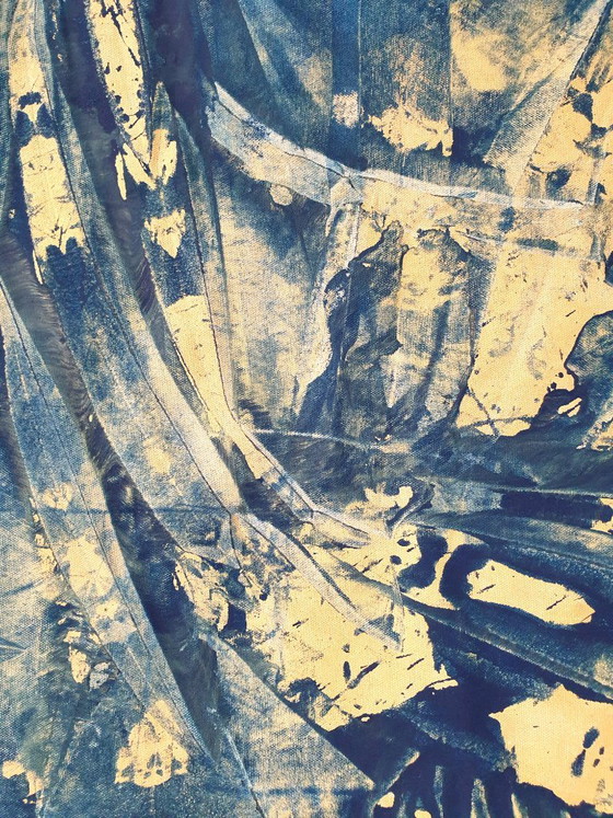 Jürgen Angeler - Blue Golden Seahorse – Paintings & Drawings, Canvas (photo 11 of 30)