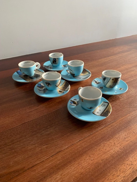 Image 1 of 3 Illy art collection cappuccino cups