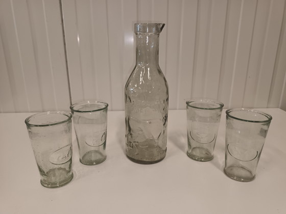 Vintage Milk Jug and Glasses – Glass & Decanter (photo 8 of 11)