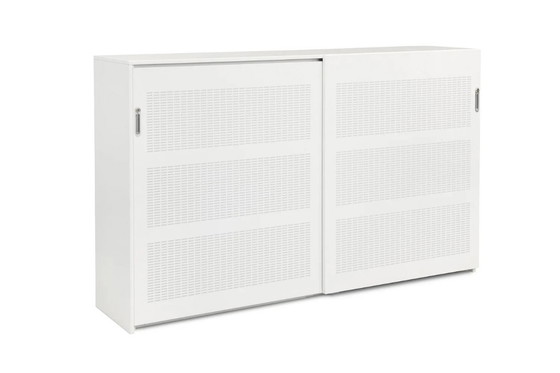 Image 1 of Akoestische kantoorkasten 2 stuks wit ral 9010 van Voortman