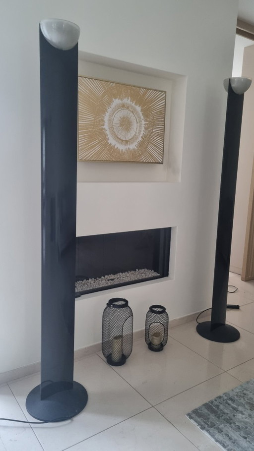 2 x Adonis floor lamp by Gianfranco Frattini for Luci Italia