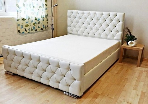 Estructura de cama + colchón cómodo – Envío rápido y gratuito