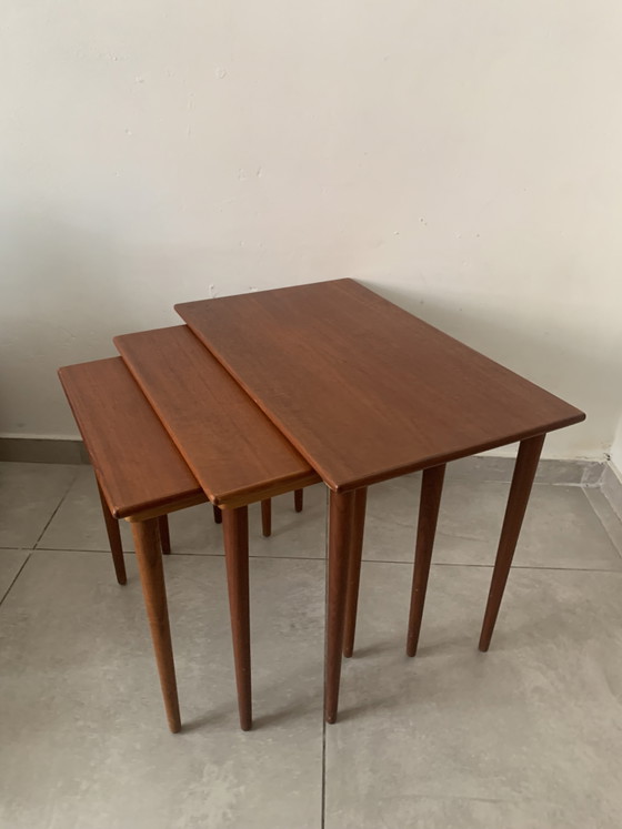 Image 1 of Westnofa Teak Mimiset (Noors Design, Jaren '60)