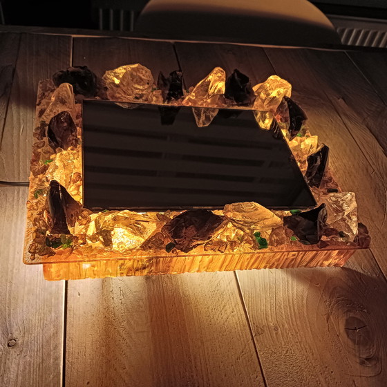 Image 1 of Lampada da parete Cosack Leuchten in vetro cristallo-bronzo