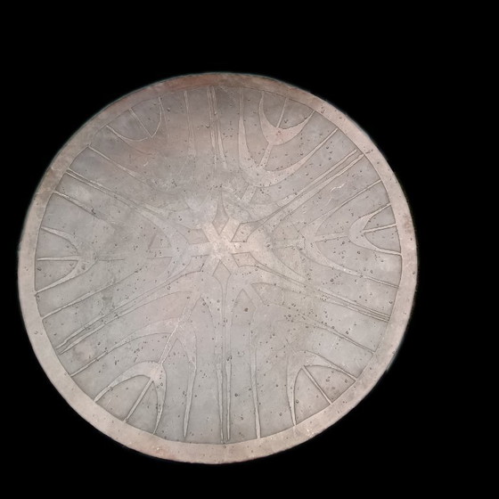 Image 1 of Grande placca da parete in rame lavorata a mano