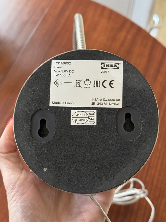 Image 1 of IKEA TITED desk lamp chrome – Hagberg design – adjustable – minimalist