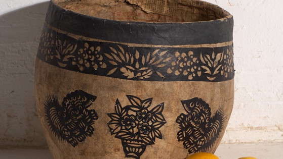 Antiker chinesischer Papier-mâché-Behälter – China, circa 1900 – Dekorative Objekte (photo 3 of 36)