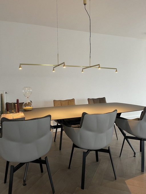 Rimadesio Manta 240 cm – Grafite Opaco – Brown Bronze