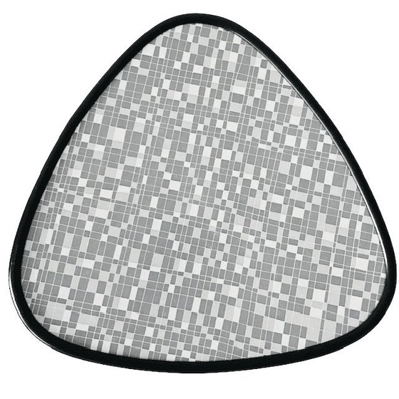 Image 1 of Tavolino triangolare vintage da giardino di metà secolo, Rockabilly anni '50