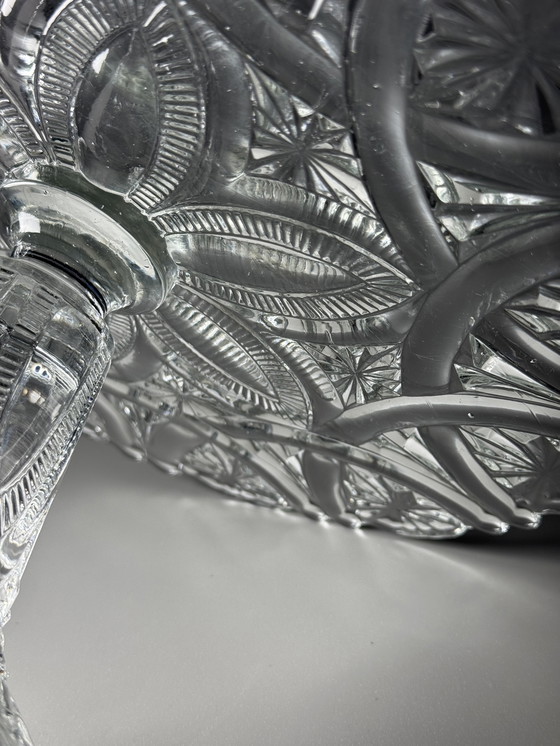 Image 1 of Val Saint Lambert - Alzata per torte - "LUCRÉCE" - 1913