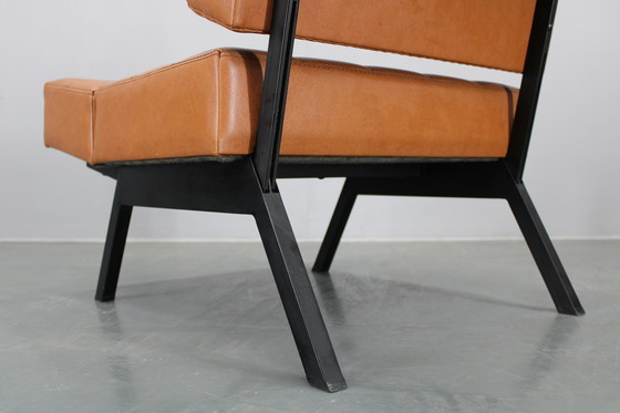 Image 1 of 1970er Brevetti IPE Satz von drei seltenen umwandelbaren Loungesesseln, Italien