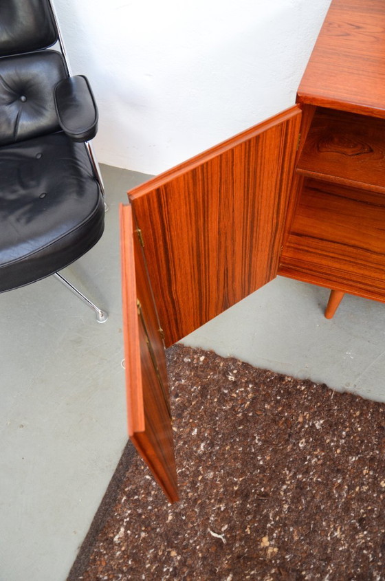 Image 1 of Børge Mogensen dressoir vintage teakhouten ladekast platenkast jaren 60