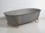 Bañera antigua de zinc galvanizado – Tina industrial europea – circa 1900 #6 – Macetas, Iron, Rustic (photo 7 of 39)