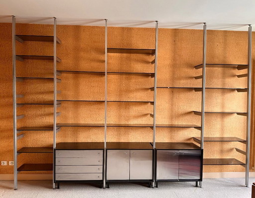 Vintage modular wall system - in the style of 'CSS' by George Nelson