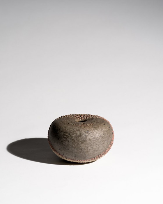 Image 1 of Andrea Denner for Mario Enke Workshop Sculptural Sphere Vase Potsdam Germany 70s