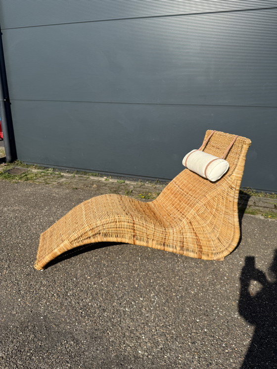 Image 1 of Karl Malmvall Chaise longue IKEA 1990