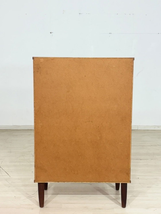 Image 1 of Vintage teakhouten ladekast, wastafelmeubel, linnenkast, Deens design