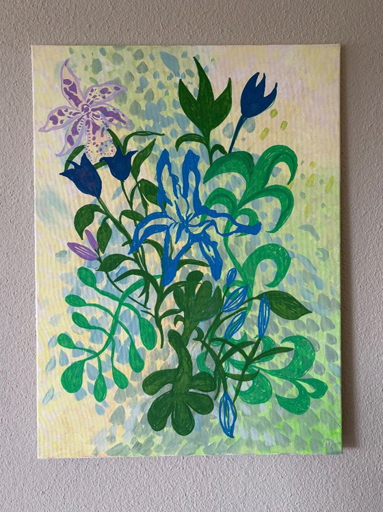 Image 1 of Heartbreak 1 - Painting (Flowers, Floral) - 55 x 75