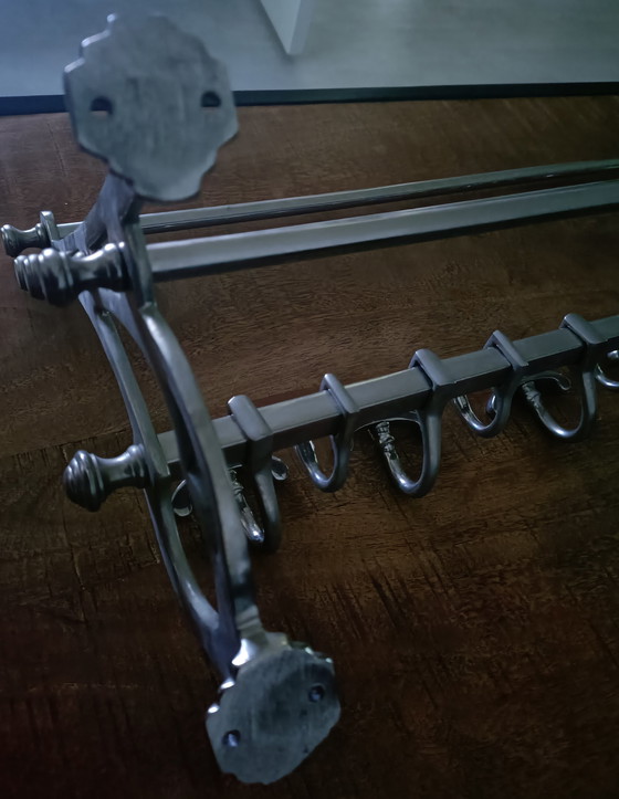 Image 1 of Eichholtz Hudson L coat rack, wall coat rack, train coat rack