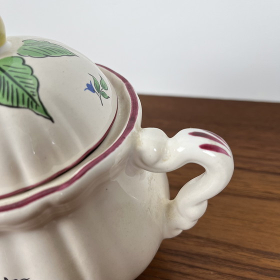 Image 1 of Sucrier ancien de Lunéville, modèle Réverbère, 1887