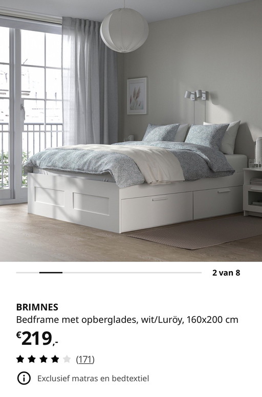 Brimnes bed 160x200