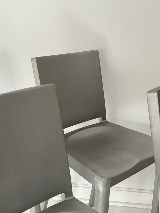 Image 1 of 4X Philippe Starck Emeco Hudson Barstools