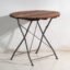 Antique folding garden table in wood and iron – Central Europe, circa 1950 – Rustic (photo 10 of 40)