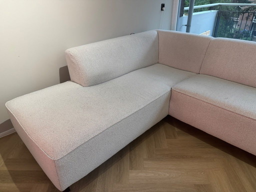 InHouse Hardia canapé d'angle teddy