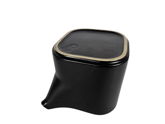 Laveno Ravelli - Makio Hasuike - Italia - Teiera minimalista di design in nero opaco - 1975 – Stoviglie (photo 9 of 9)