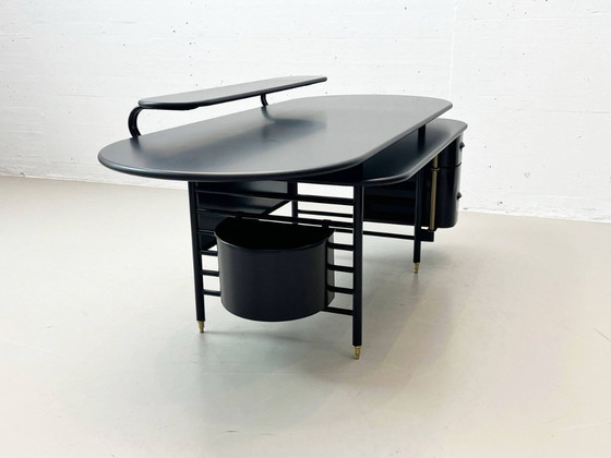 Image 1 of Johnson Wax desk model 617 by Frank Lloyd Wright for Cassina, 1992s