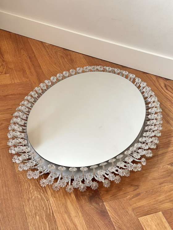 Image 1 of Miroir lumineux au design vintage, Rupert Nikoll, années 1950/60