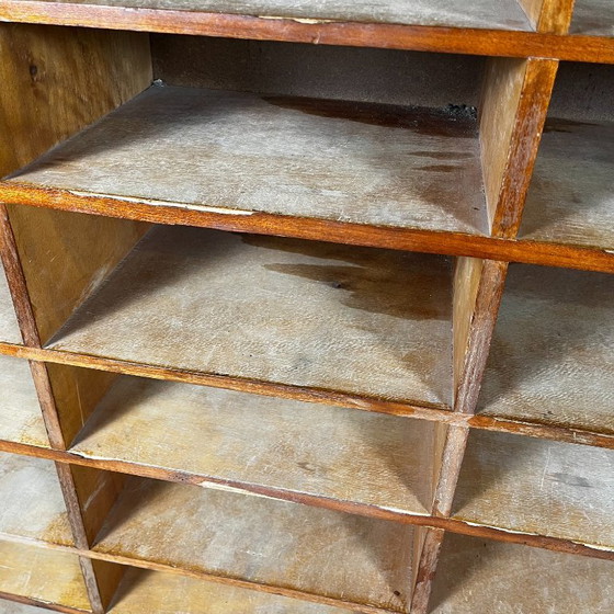 Mobile da lavoro a 30 scomparti, prima metà del XX secolo – Librerie, Legno (photo 17 of 18)