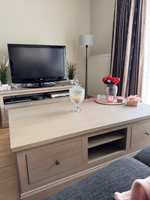 Ensemble duo (table basse + meuble TV)