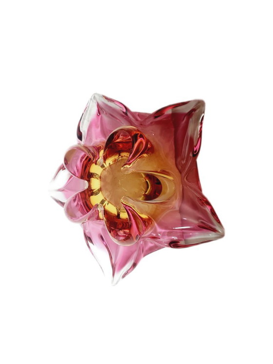 Bol décoratif de J. Hospodka pour la verrerie Chribska, ancienne Tchécoslovaquie, années 1960 – Glass (photo 8 of 15)