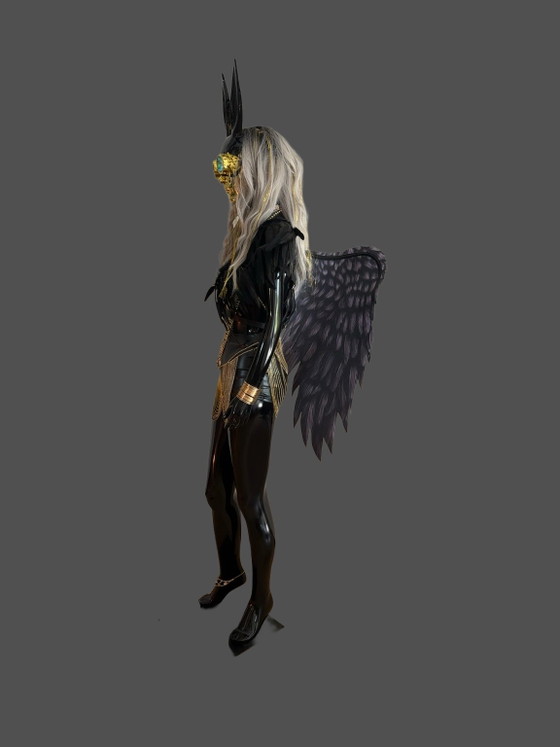 Black Goddess – Decorative Objects, Polyester, Plastic (photo 3 of 7)