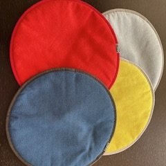 4 x Vitra Seat Dot Cushions by Hella Jongerius