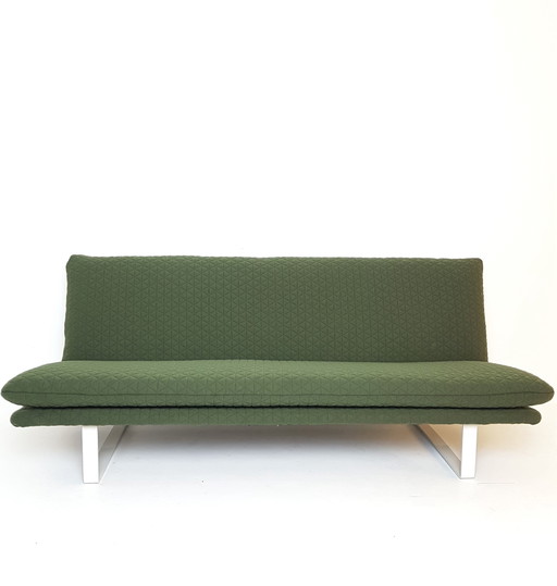 Sofá vintage verde Artifort Kho Liang Le Kvadrat verde