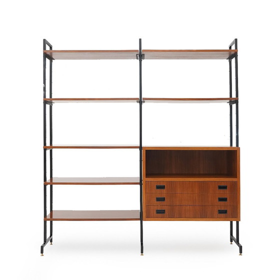 Image 1 of Bookcase with shelves and drawers, 1960s
