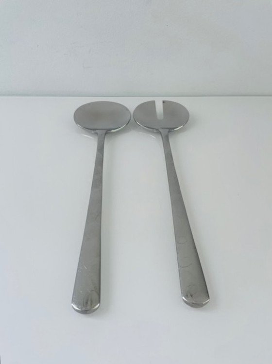 Image 1 of IKEA Sedlig stainless steel salad cutlery