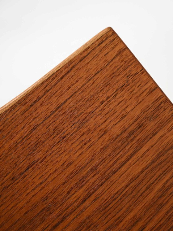 Image 1 of Librería de teca Hugo Troeds con escritorio extraíble